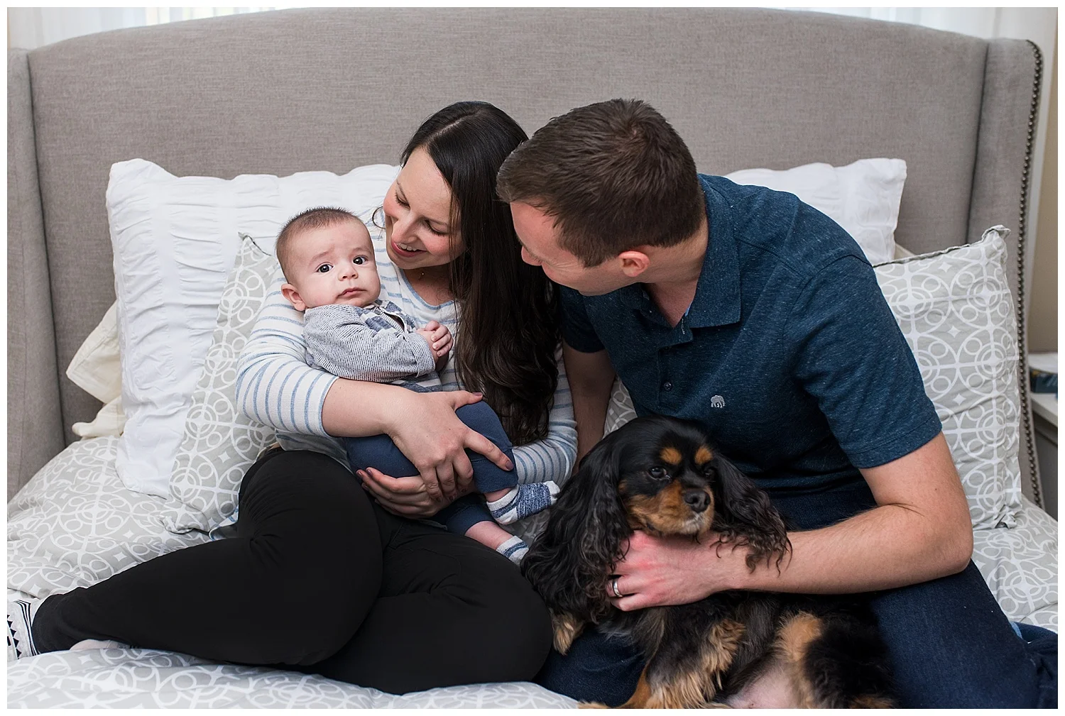 connecticut family photography with pets in glastonbury, ct