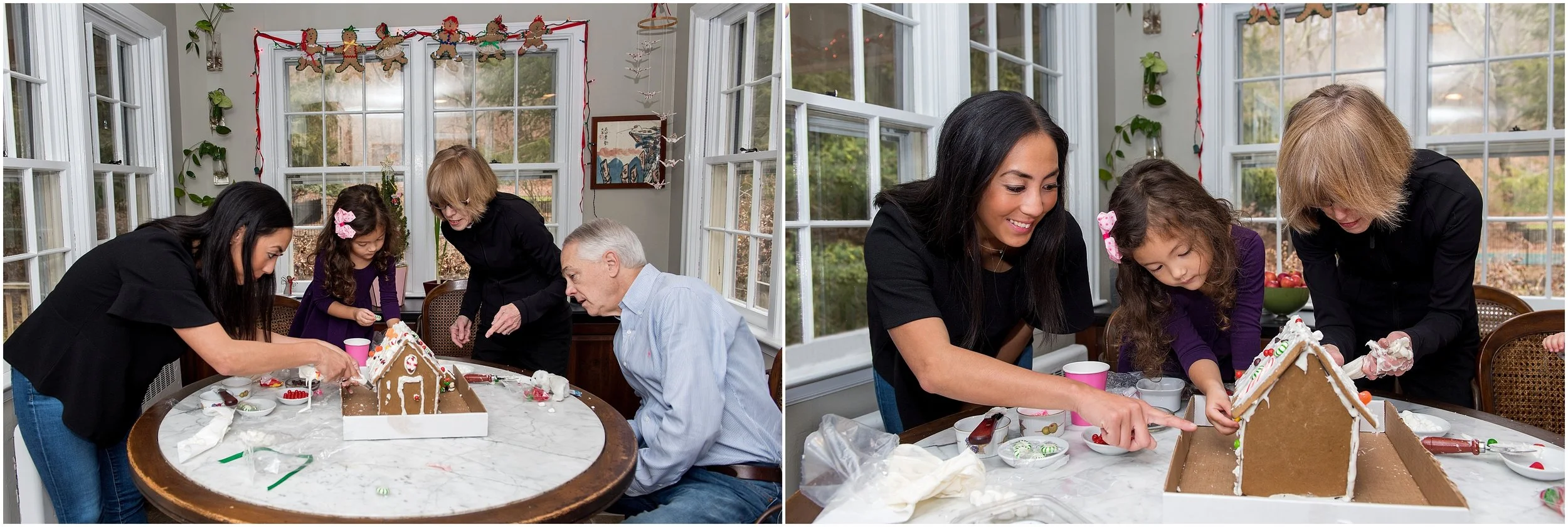 extended family christmas photography in new haven county, ct