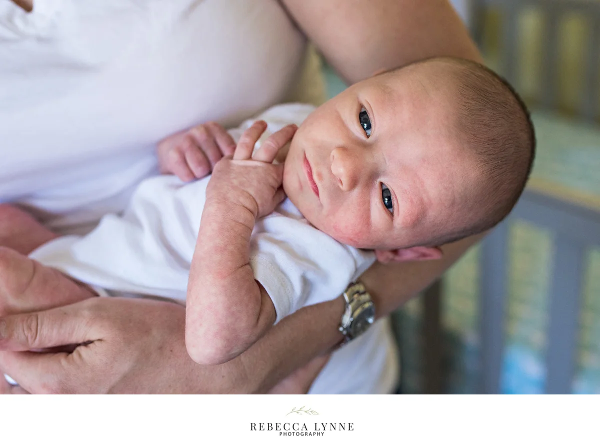 candid lifestyle newborn photography