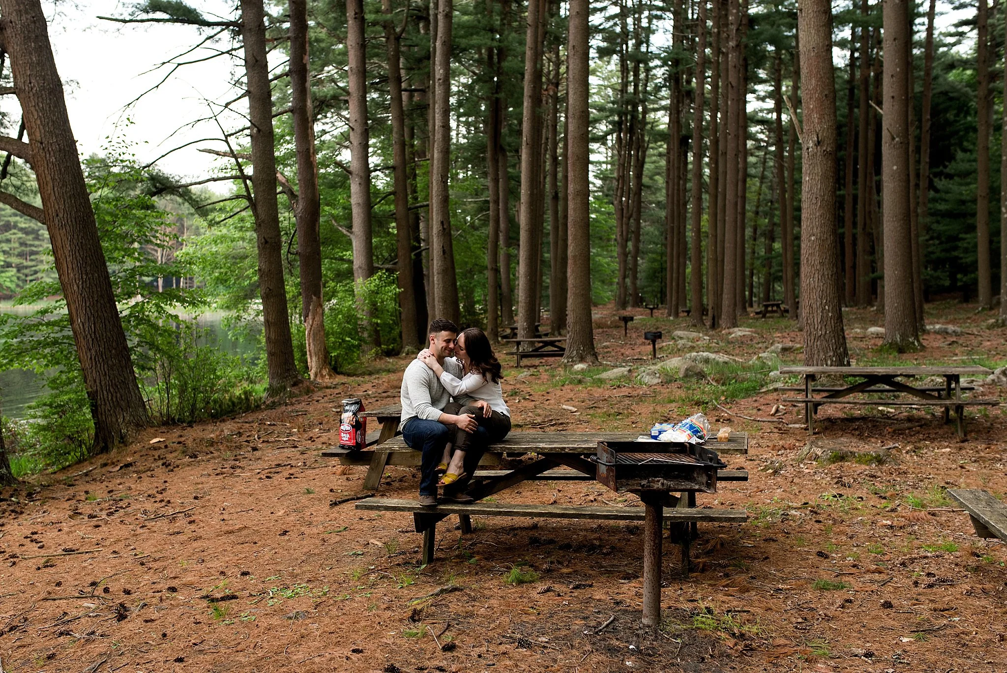 ct wedding anniverdary photography in the woods
