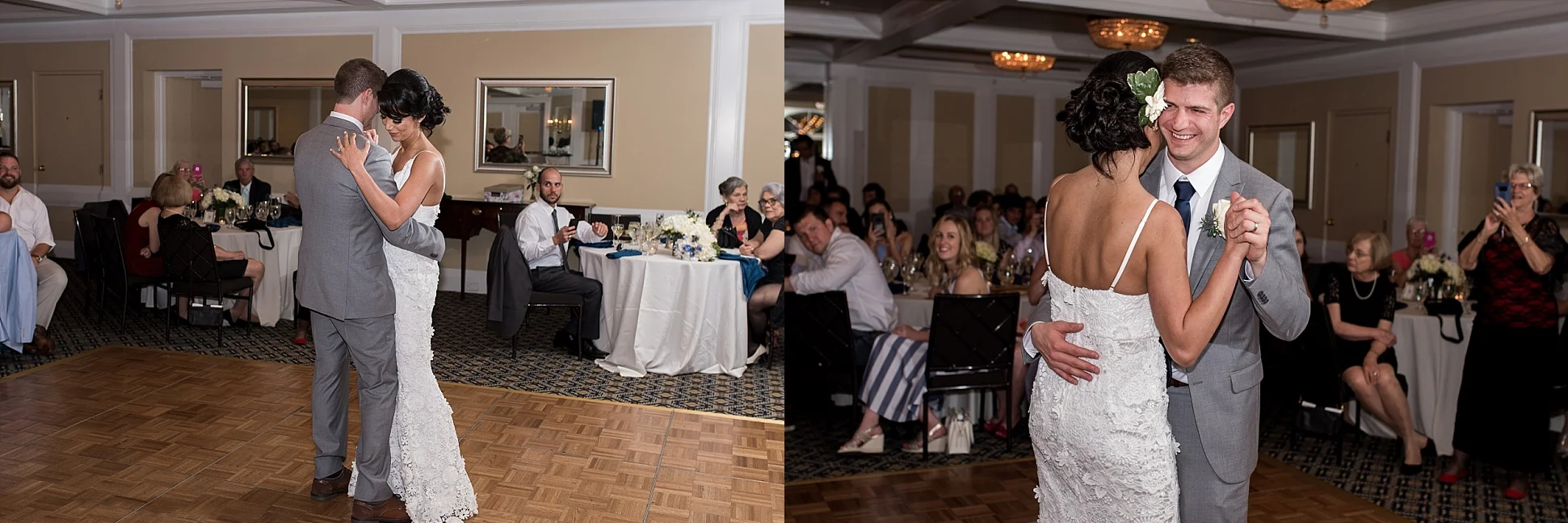 first dance at avon old farms hotel wedding