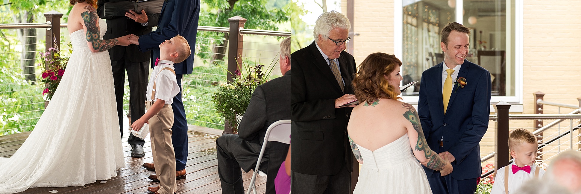 intimate wedding ceremony photography ct