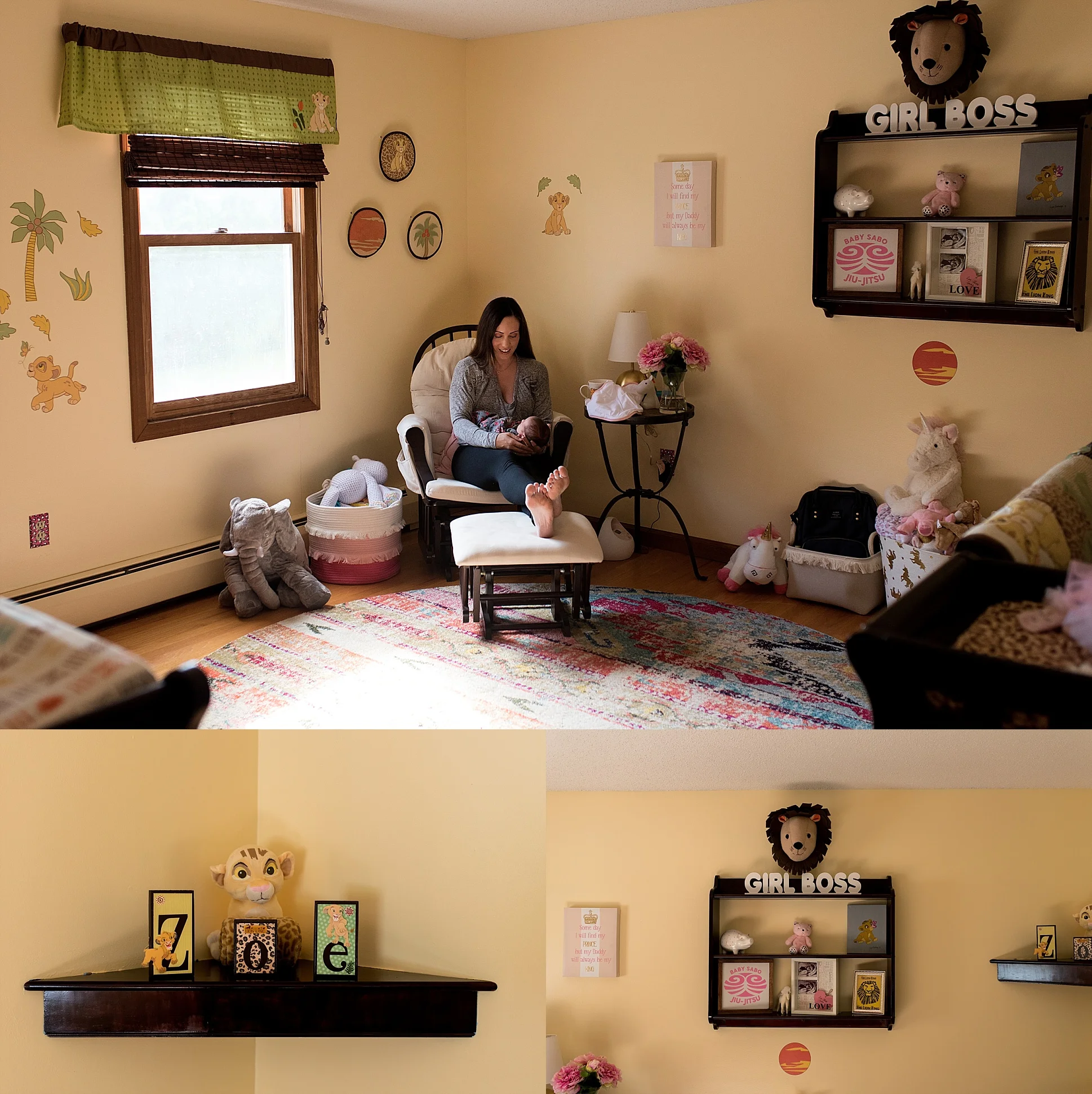 newborn baby nursery at home newborn photographer in central connecticut