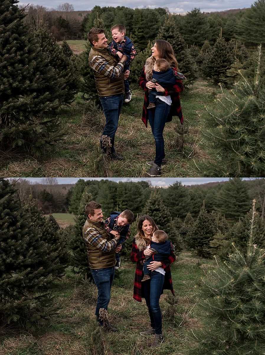 Connecticut Christmas Tree Farm Photography CT Lifestyle Photographer