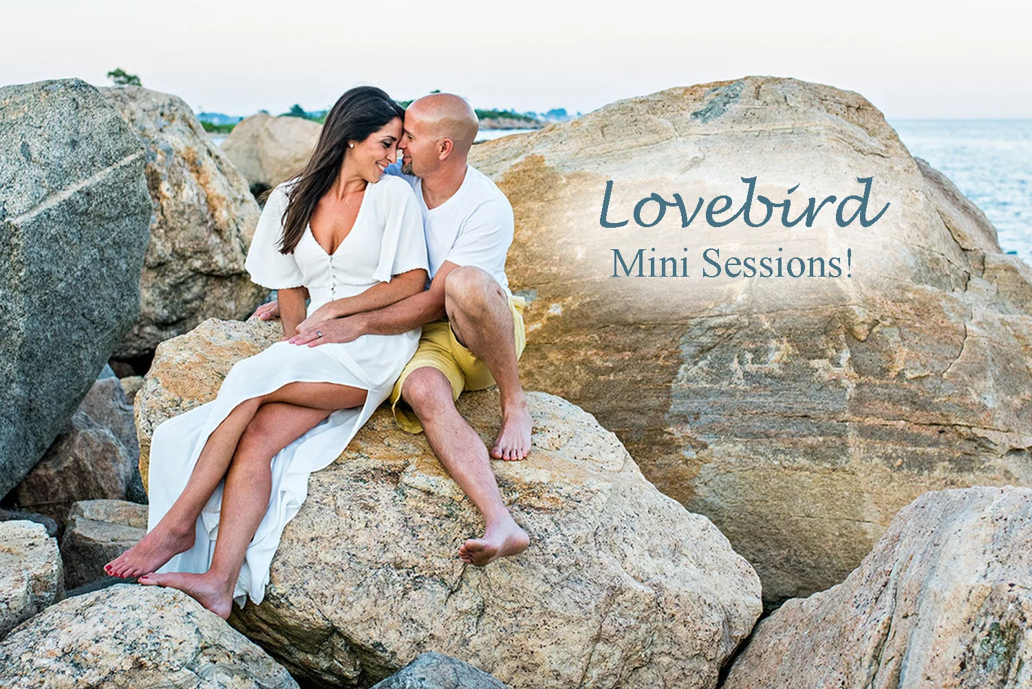 anniversary photography session at Hammonasset Beach in Clinton CT