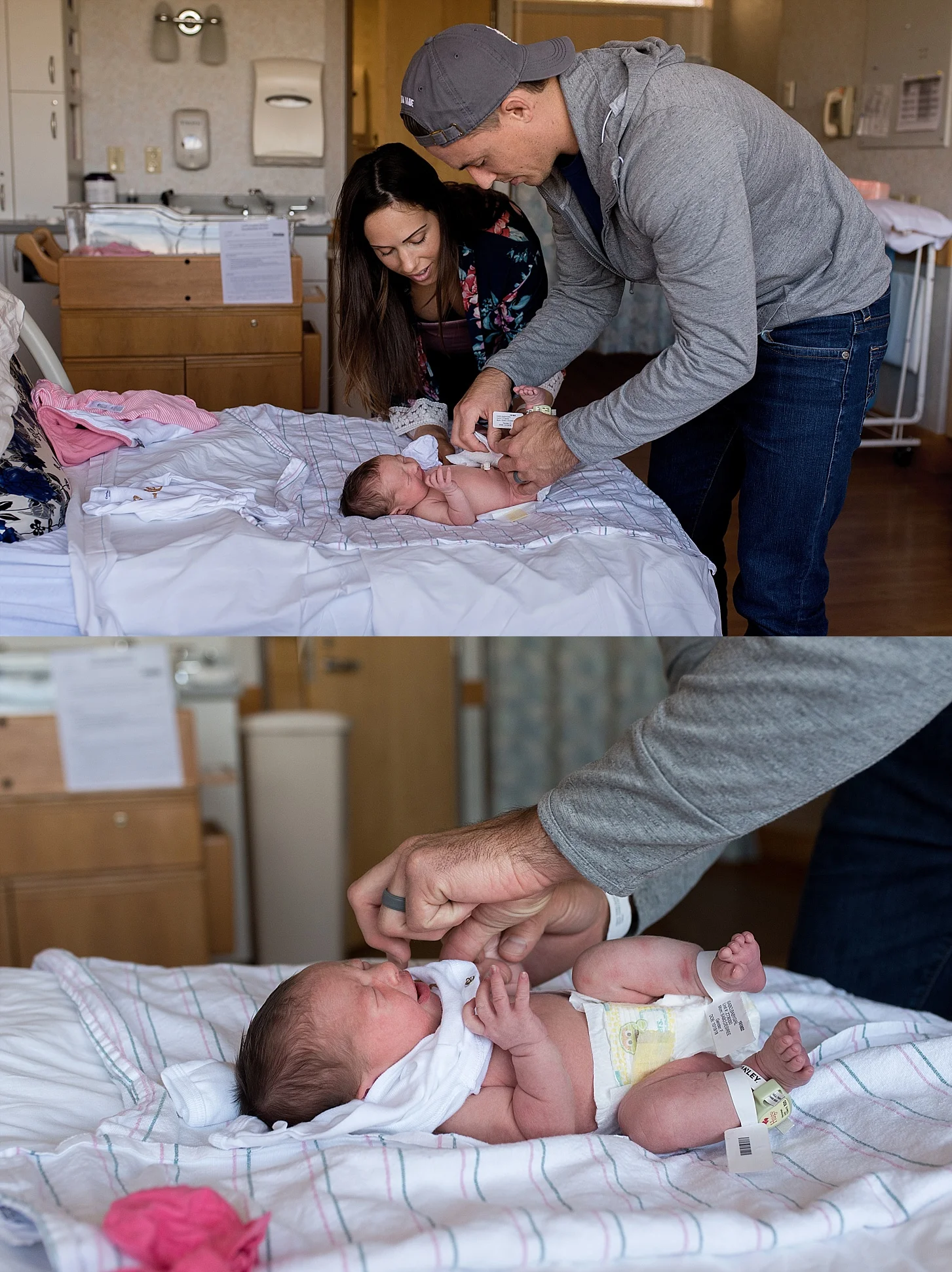 Newborn Hospital Photographer at Manchester Hospital.