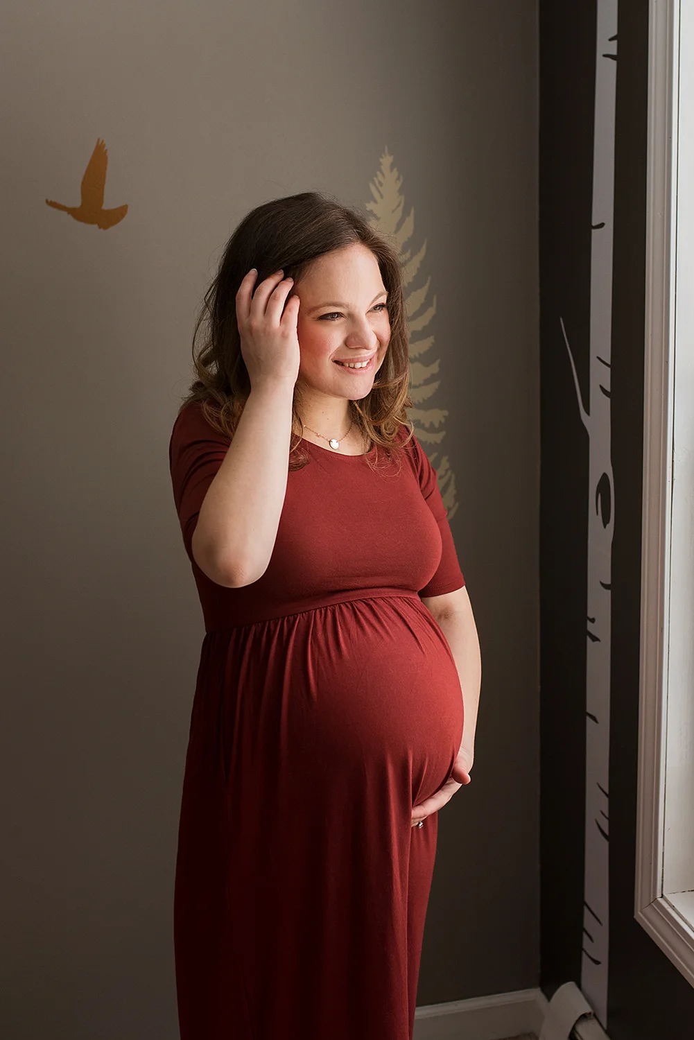 Maternity photography Connecticut. Pregnancy photos at home