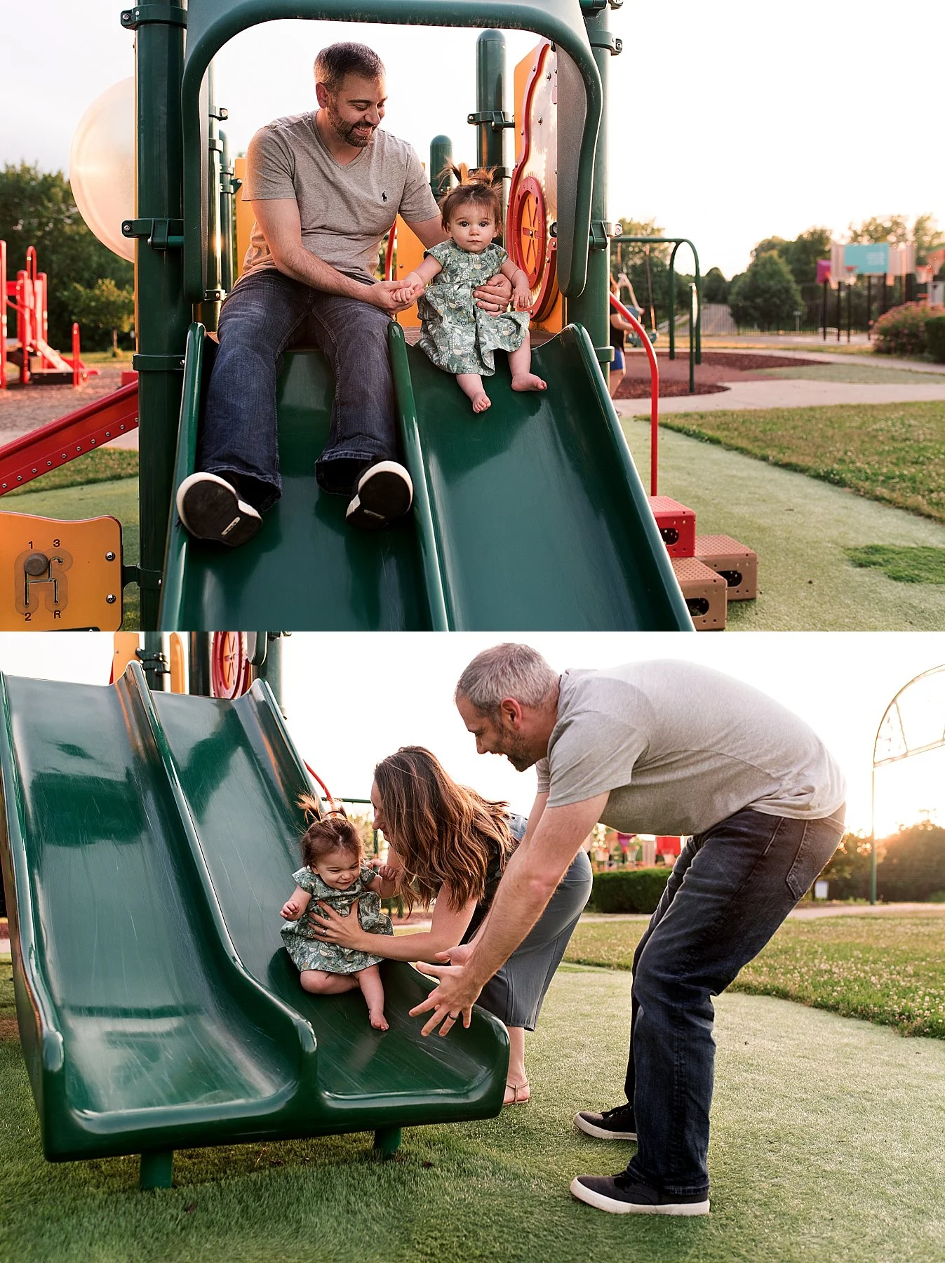 family photography at the park