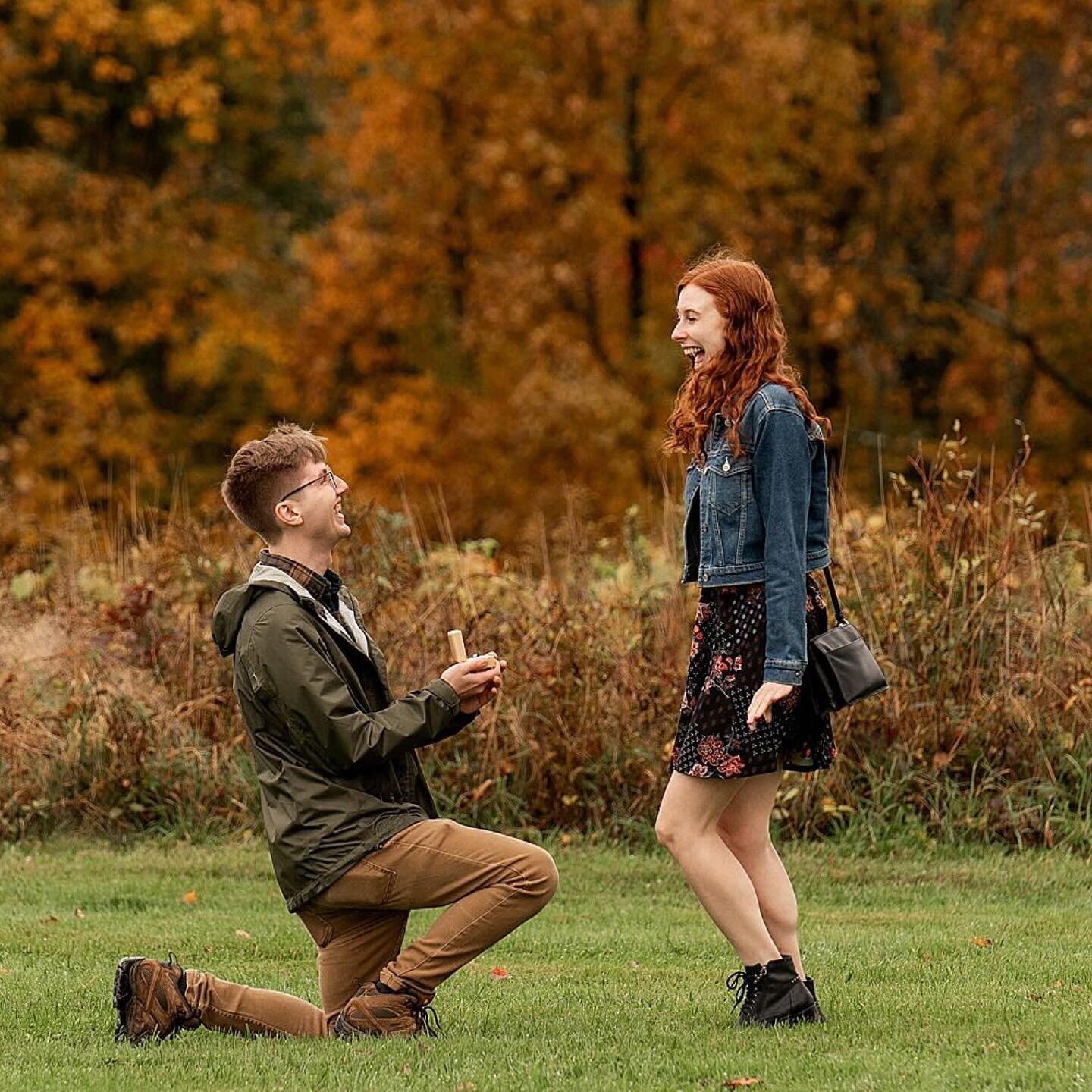 Photographing surprise proposals has got to be a favorite of mine! I love helping to plan the special moment out and then arrive on location hiding out of sight, feeling the excitement build knowing my couple is walking up on my location but one of t