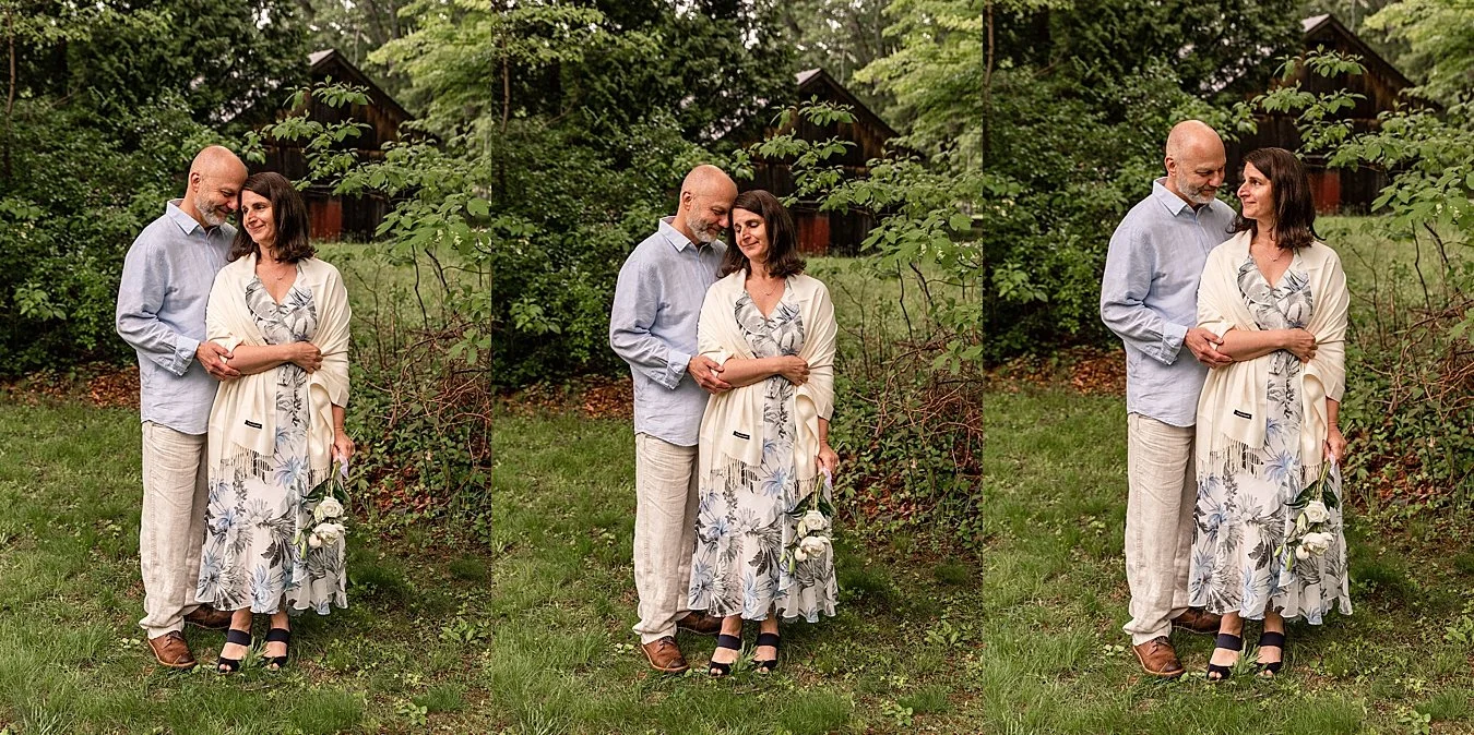 backyard wedding photography in Lyme, CT