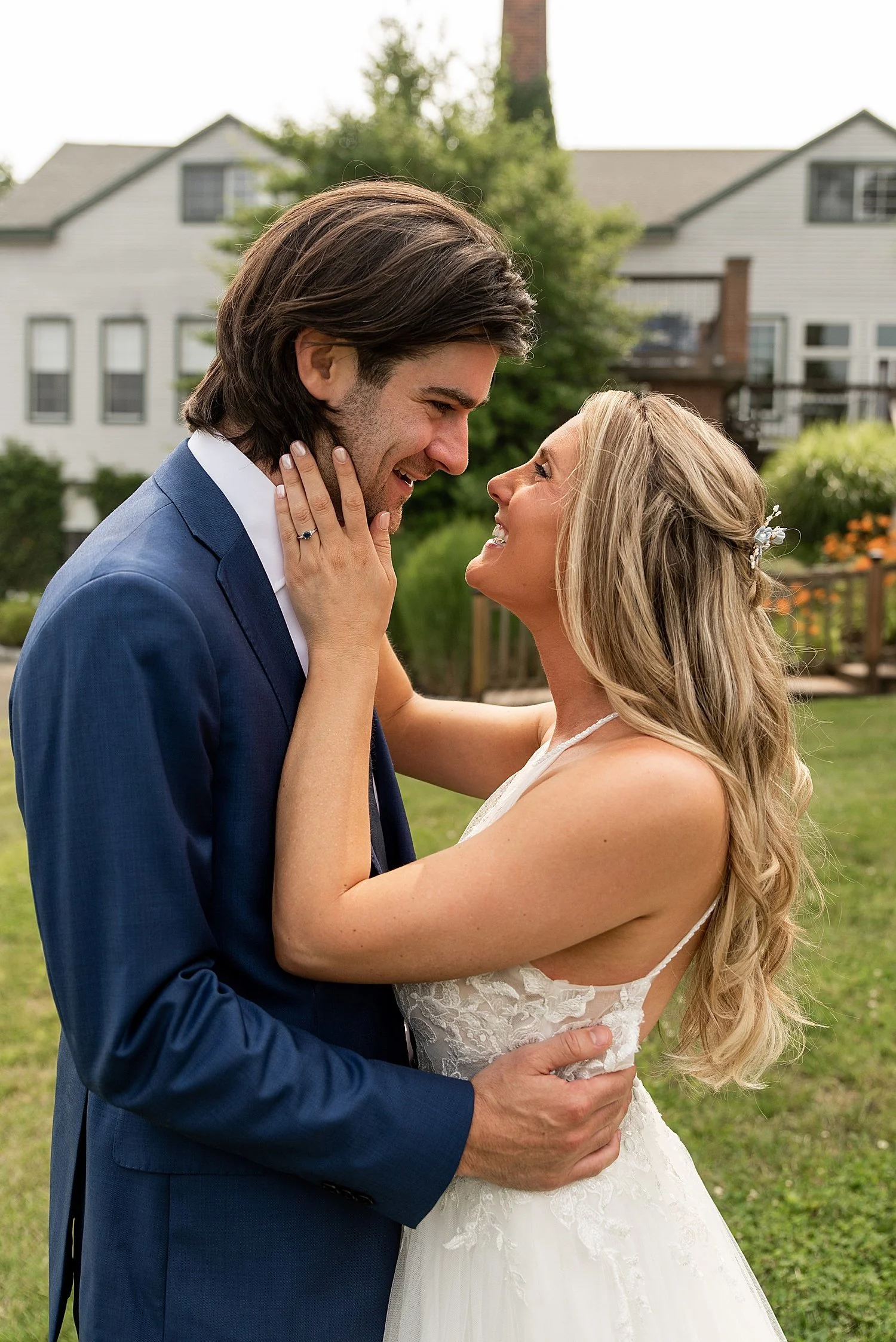 Connecticut Backyard Wedding Photographer 
