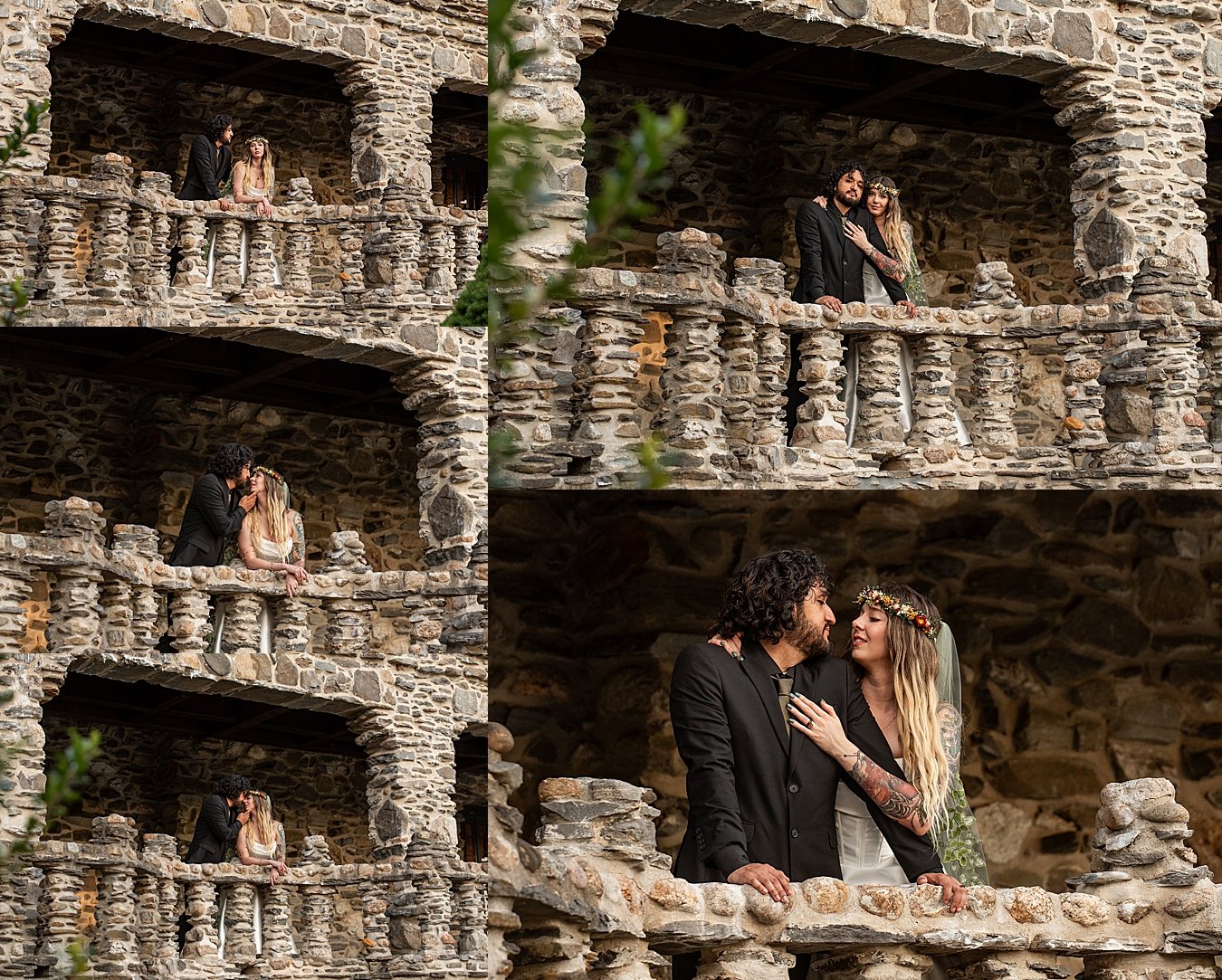 romantic connecticut elopement in the woods
