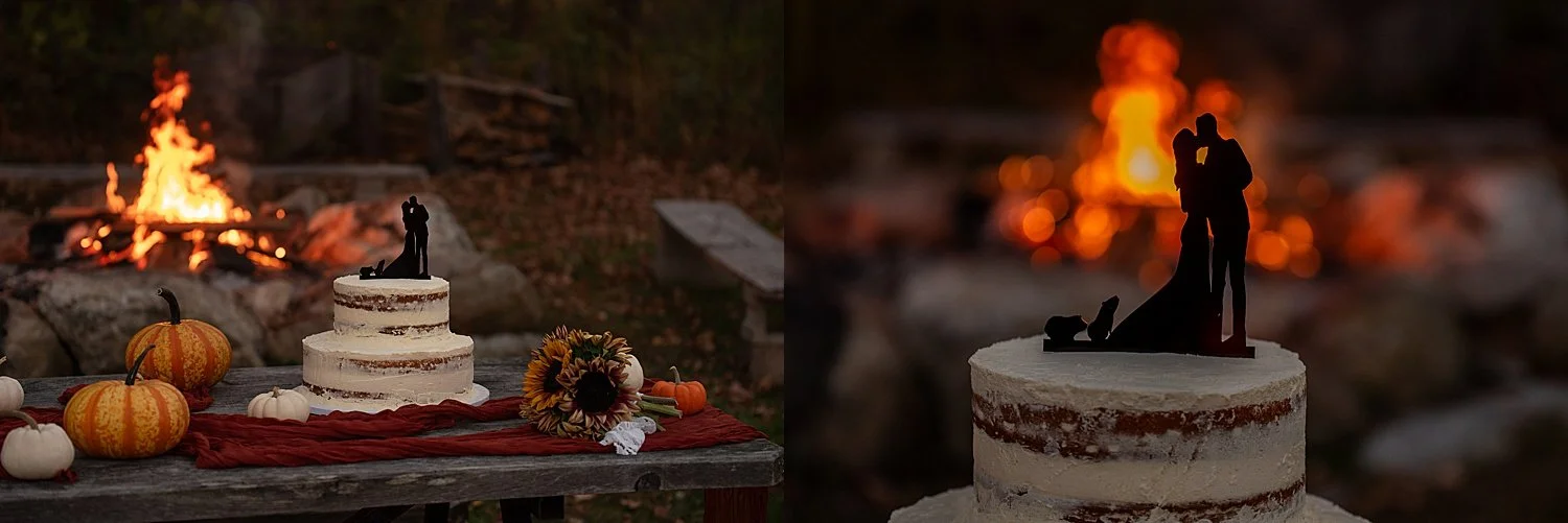 homemade wedding cake