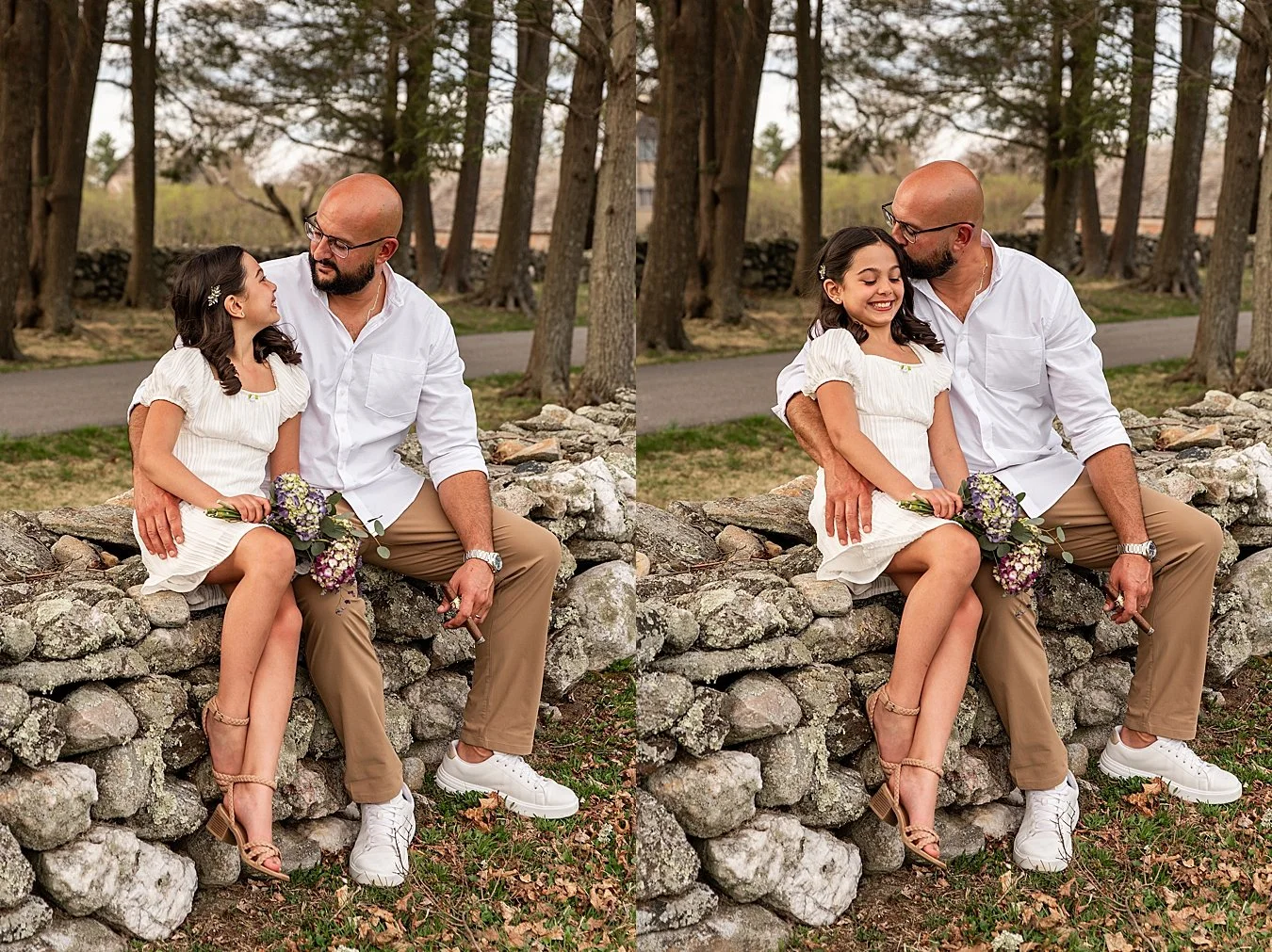 CT forest elopement photographer