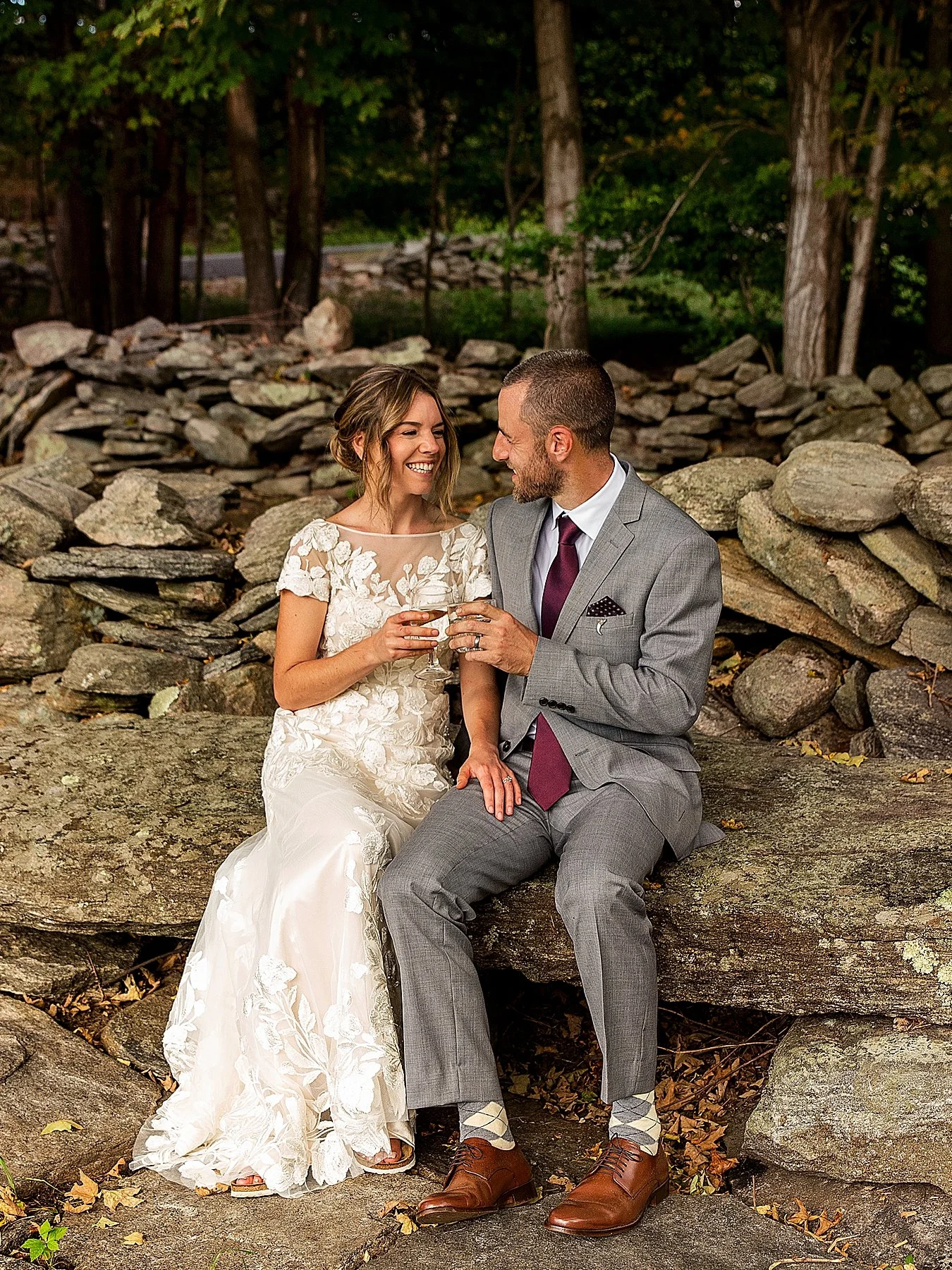 Connecticut wedding photographer capturing candid and documentary style wedding day photos in New England