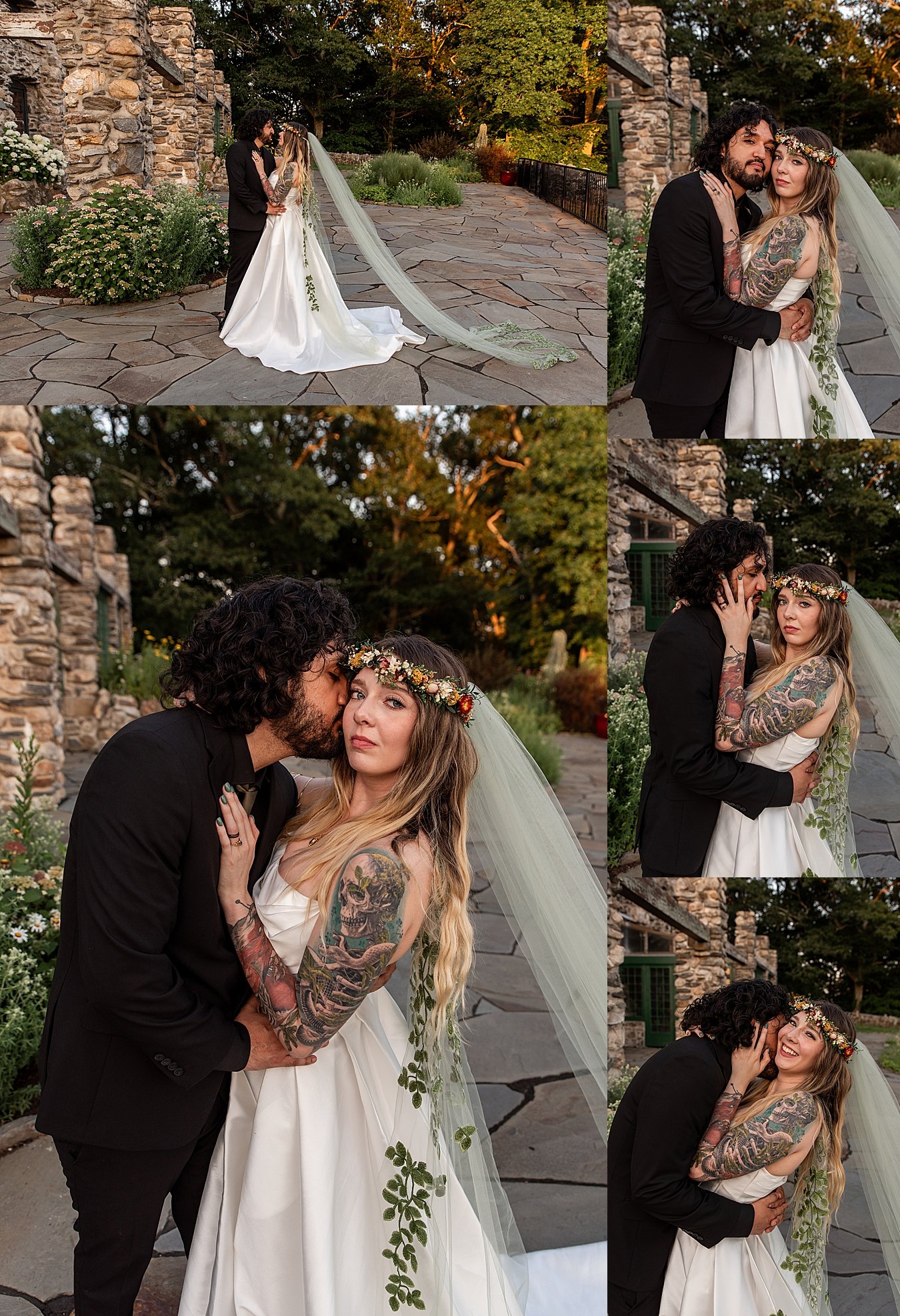 golden hour ct elopement photography portraits
