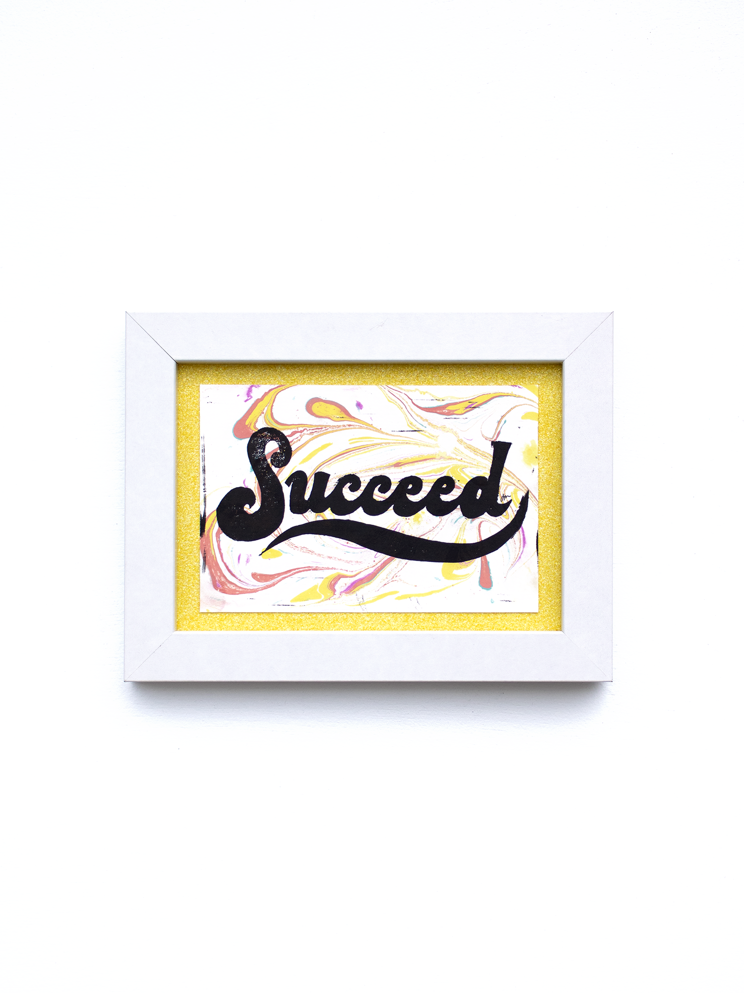 Succeed Yellow Glitter.png