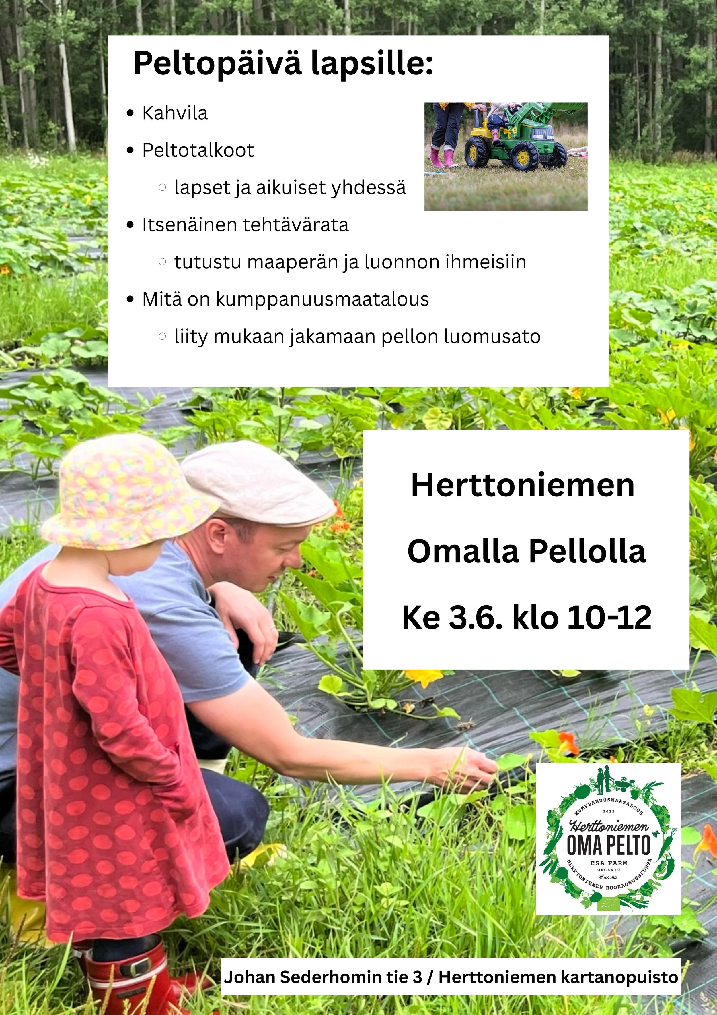 Peltopäivä lapsille