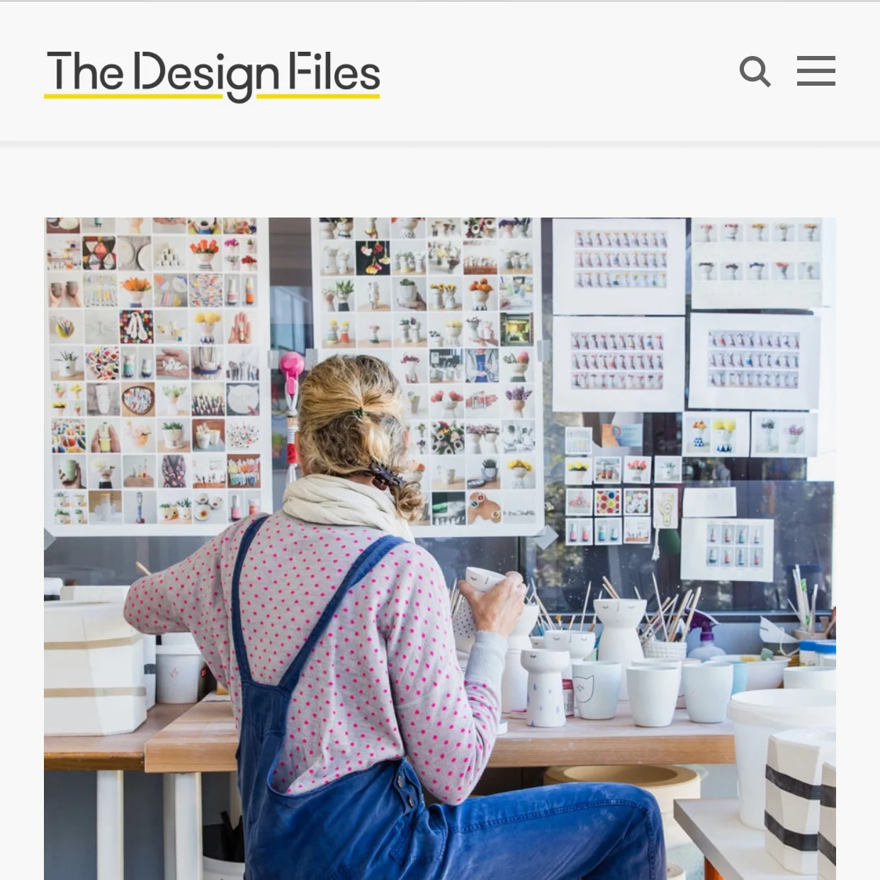 The Design Files Blog post