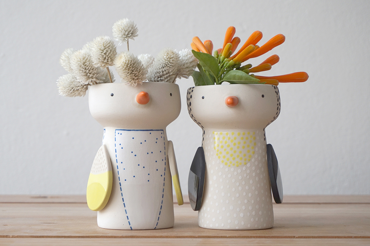 Birdy Vases