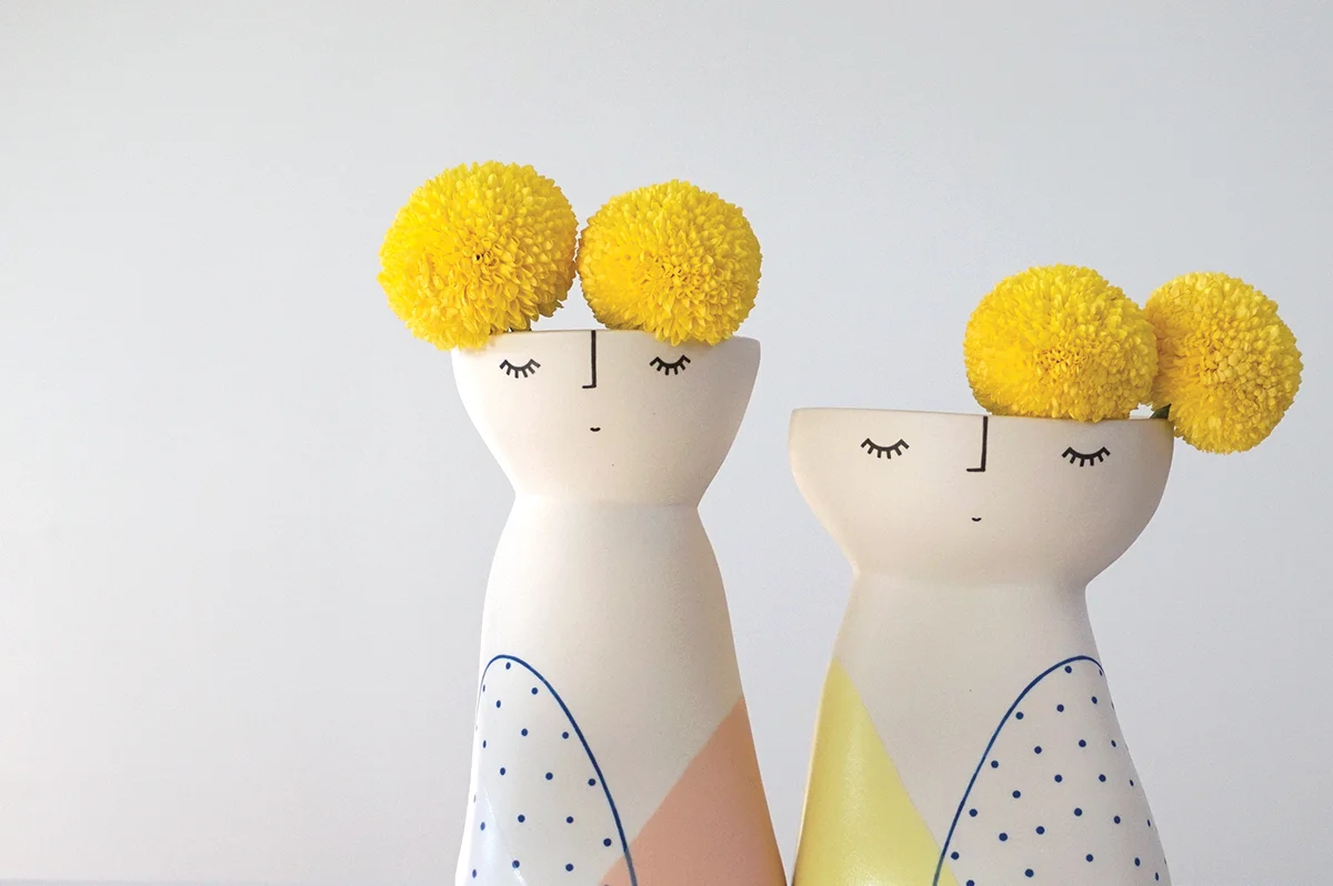 Lanky & Curvy Vase Peeps