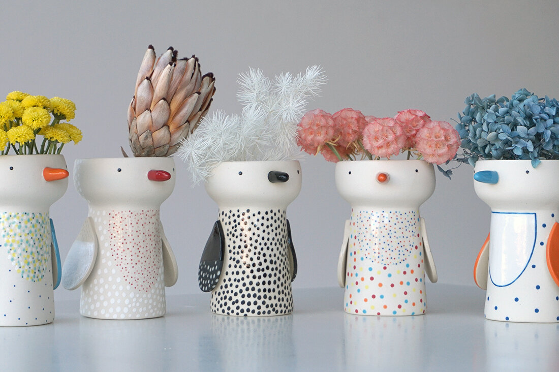 Birdy Vases