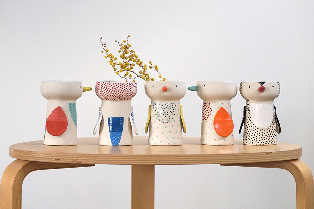 Birdy Vases
