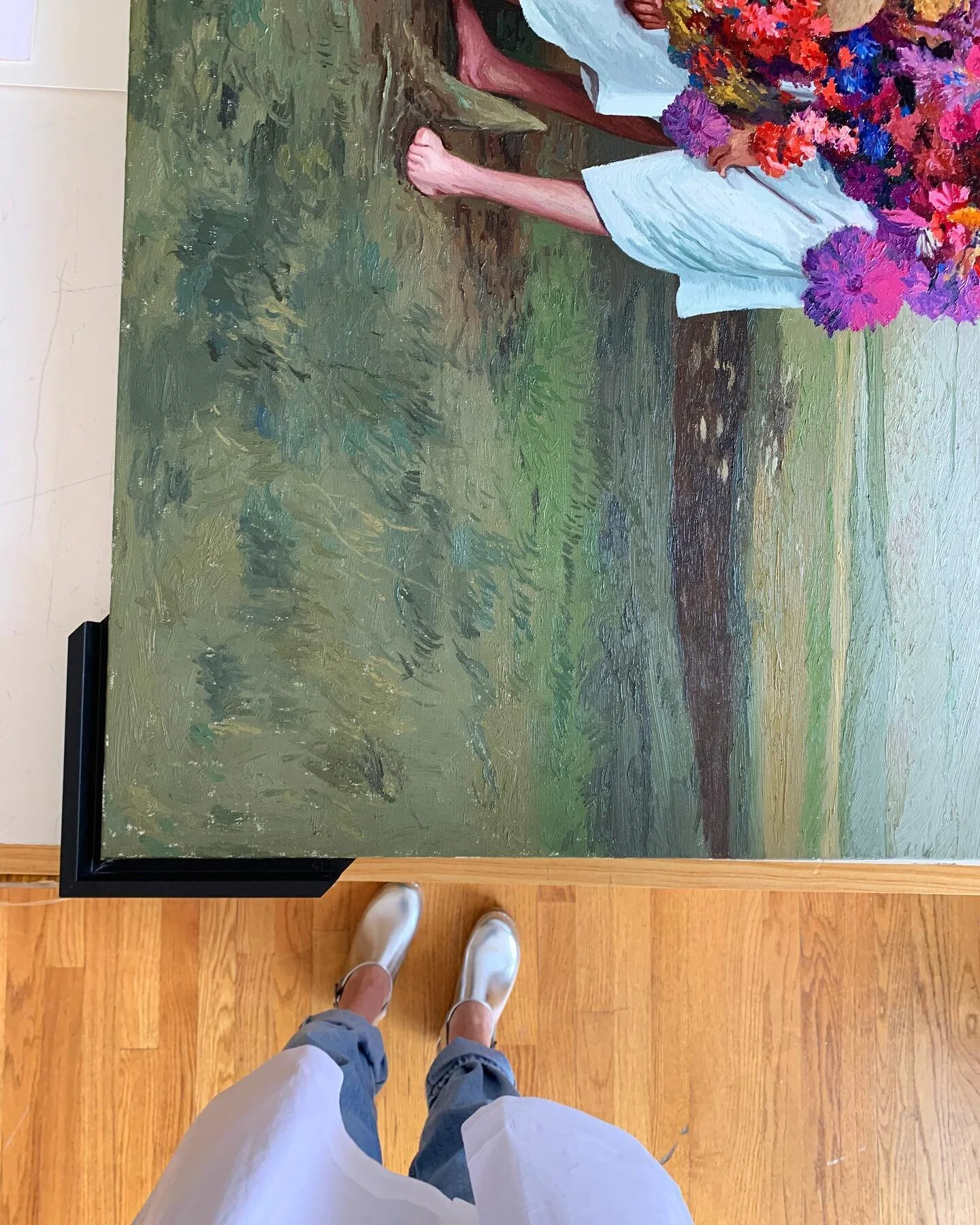 New client work framed by @framemastermer &amp; installed by #monochromecollective 

Swipe 👉 to catch more!