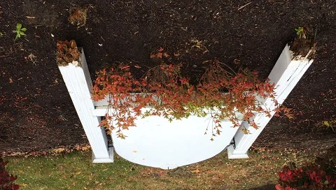 Strong All Saints Day Winds Blow Down Church Sign!!