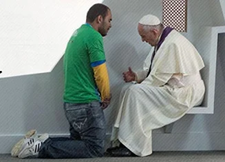 Pope Francis Calls for Mercy in Confession, Goes to Confession Himself