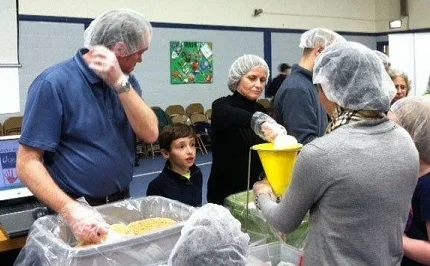 Helping Hands at Our Lady of Mercy!