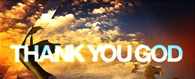 Giving Gratitude to God!  Thanksgiving Day is coming!