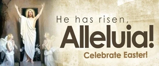 He has risen as He said, Alleluia! Alleluia!  Wishing You Blessings at Easter!