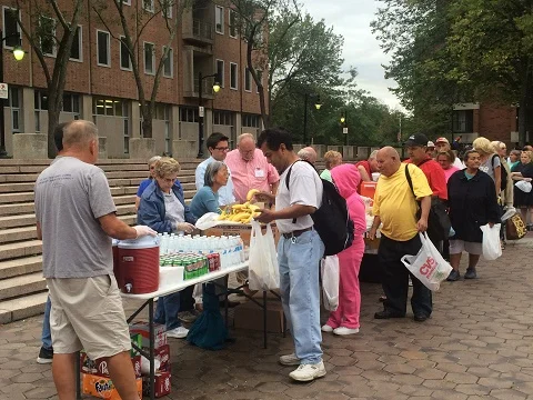 OLM Outreach Lends a Hand to the Homeless at Cathedral Square Ministries