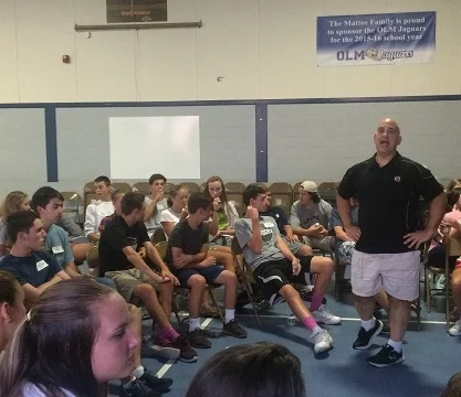 OLM Confirmation Class on Retreat, Pray for Them!