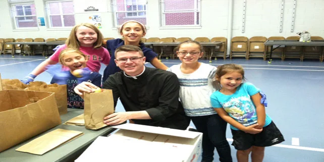 Farewell Fr. Connors, Praying for Vocations and Priests and Welcome Fr. Barrow!!!