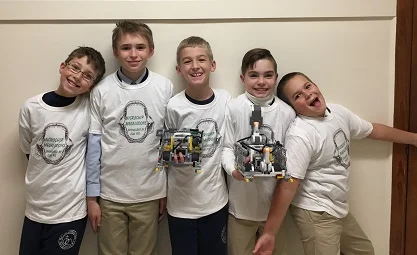 Our Lady of Mercy Teams qualify at  First Lego League Qualifying Tournament