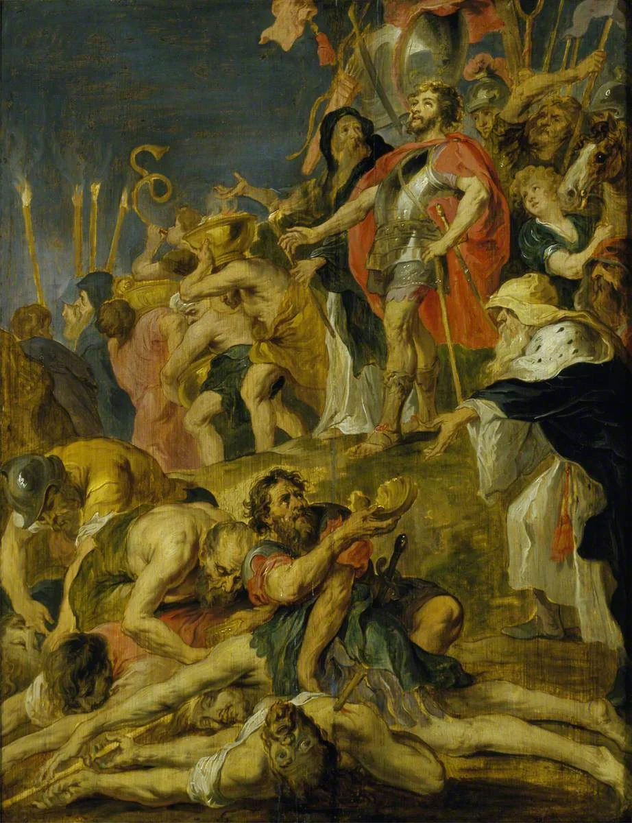 Judas Maccabaeus Praying for the Dead by Peter Paul Rubens (1577–1640