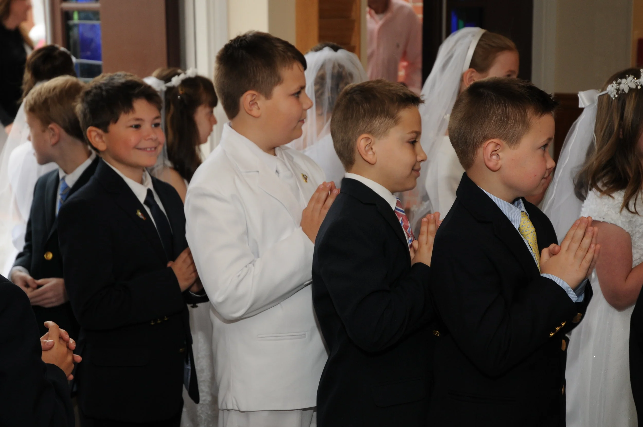 Congratultions to the OLM First Communion Class!