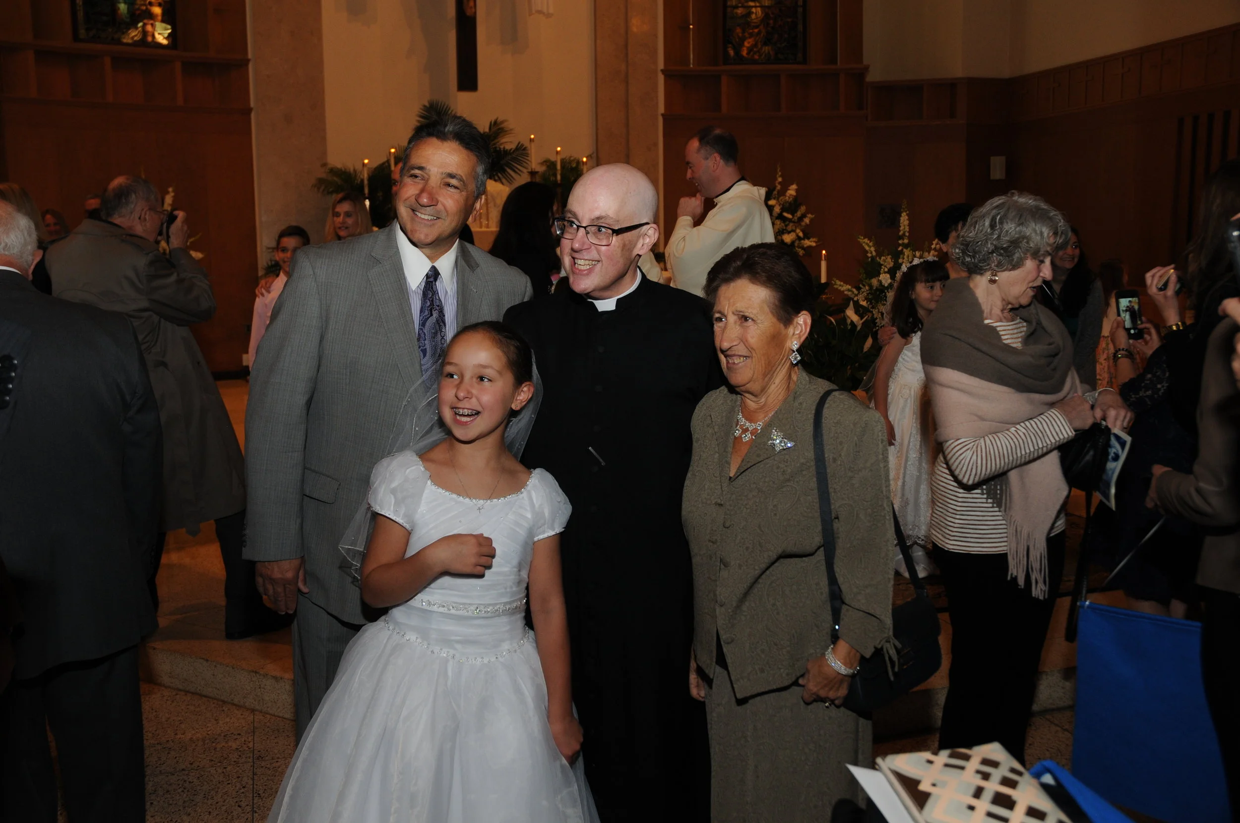 Springing into May with  the Blessed Mother, First Communion and Ordination