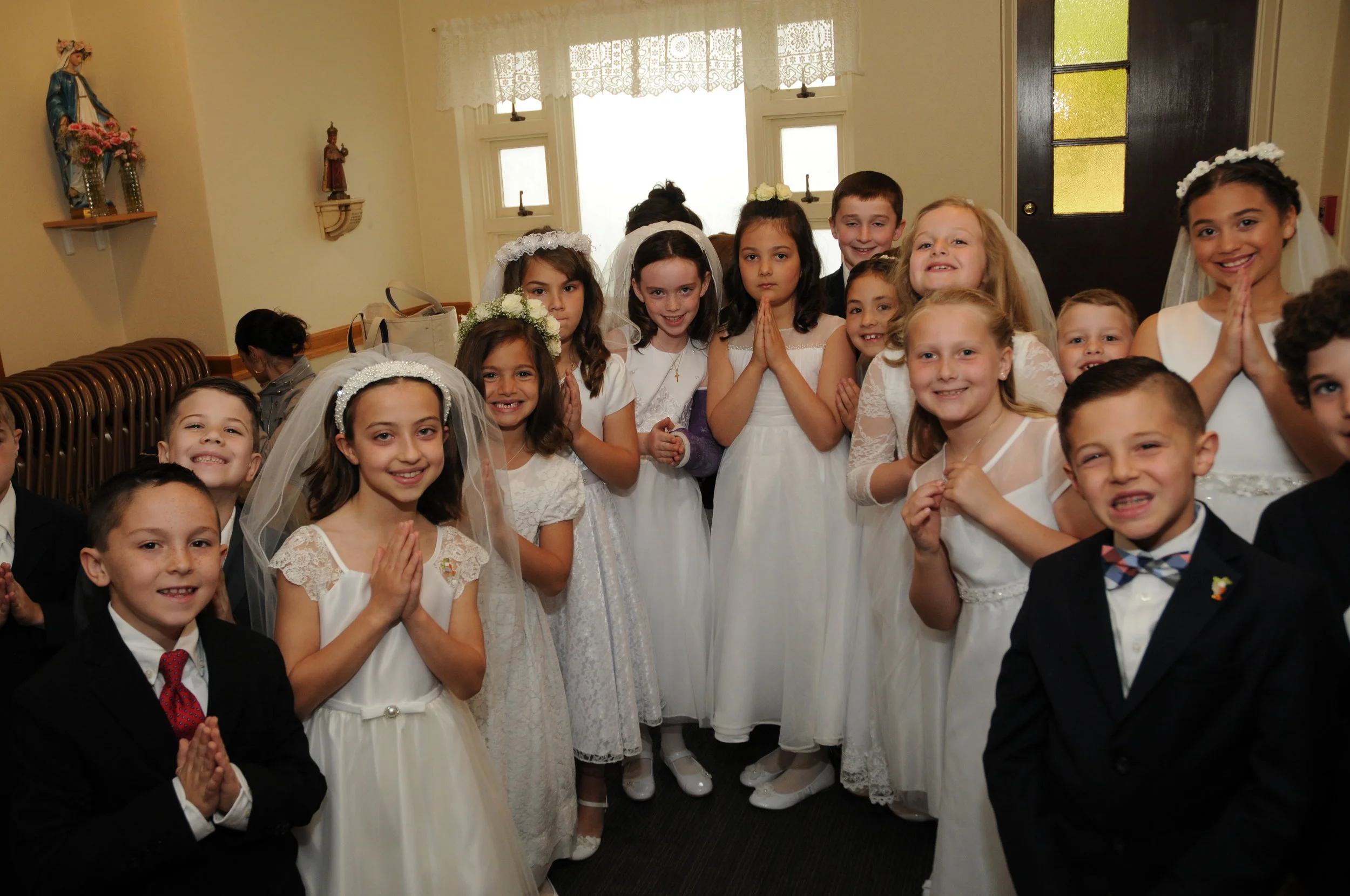 First Communion, May Crowning and a New Roof Too!!!