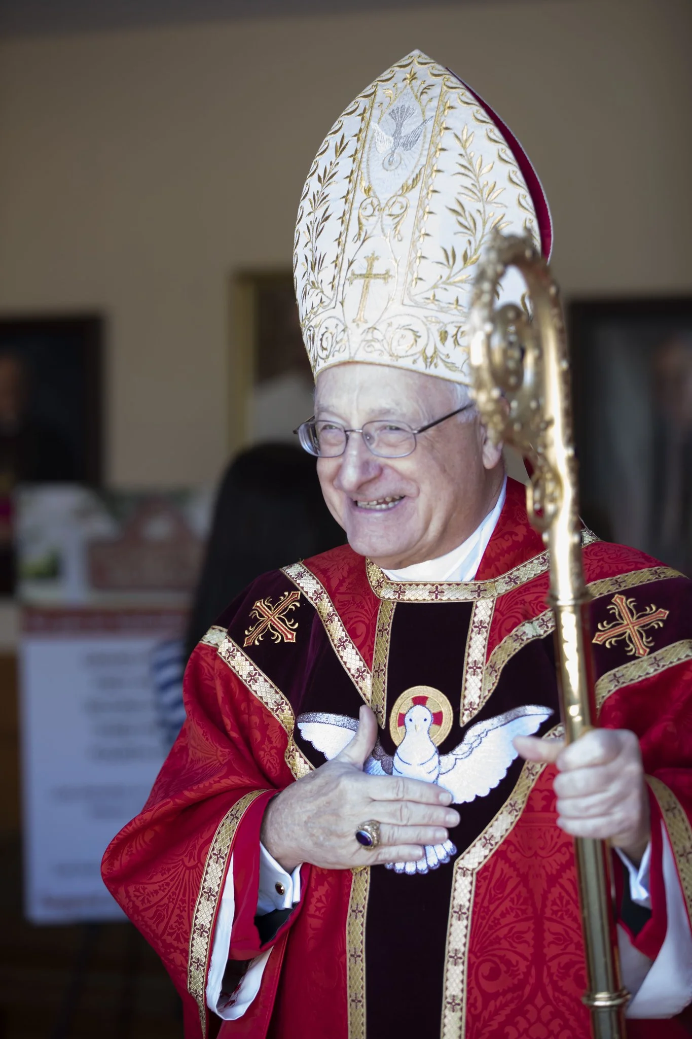  Thanks and Congratulations to Bishop Evans on his Retirement