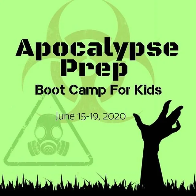 Our newest summer camp theme!
Preparing for the apocalypse.
A.I./Robot Uprising. Zombies. Nuclear. 
Will you be ready for the end of the world?
.
#agilelearningcenters #selfdirectededucation #selfdirectedlearning #atlantasummercamp #apocalypse #prepp