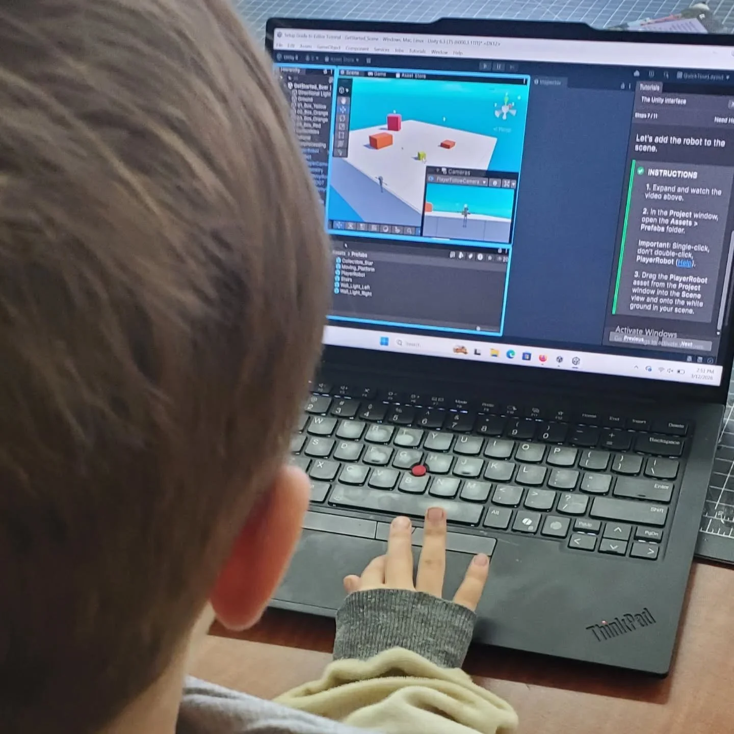 U N I T Y (the game-making engine)! Suddenly scale, ratios, and careful punctuation have gone from abstract "good to know" tools to very necessary steps between a game idea and the game being real. The practice is in the play!