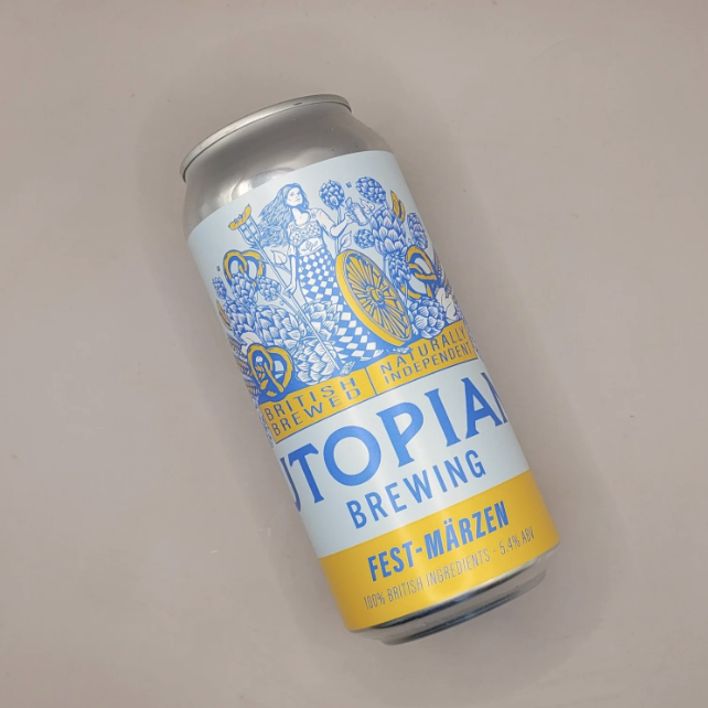 Utopian Fest-Marzen 2026 5.4% Lager 440ml
