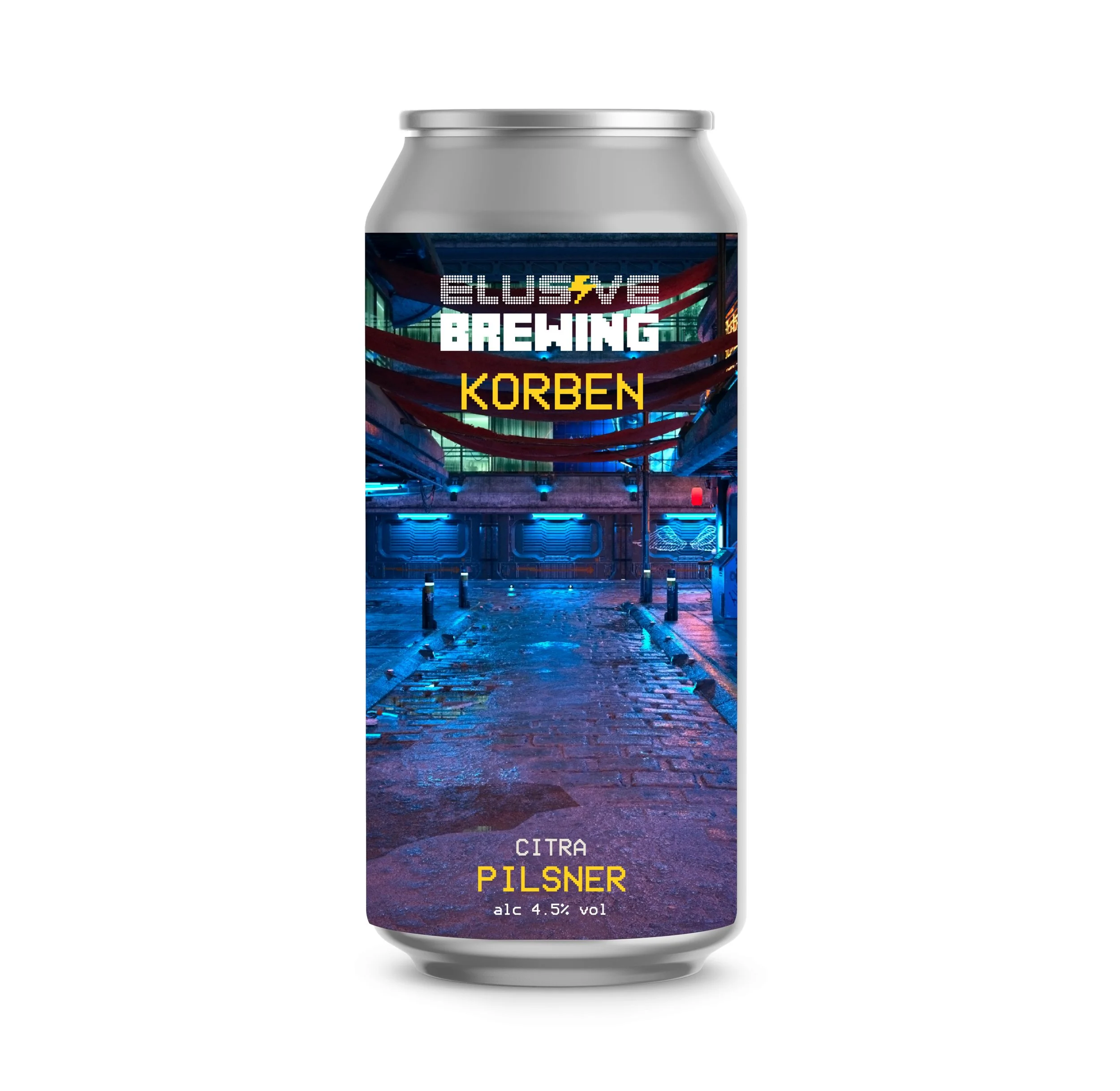 Elusive Brewing - Korben Citra Pilsner 4.5% 440ML 