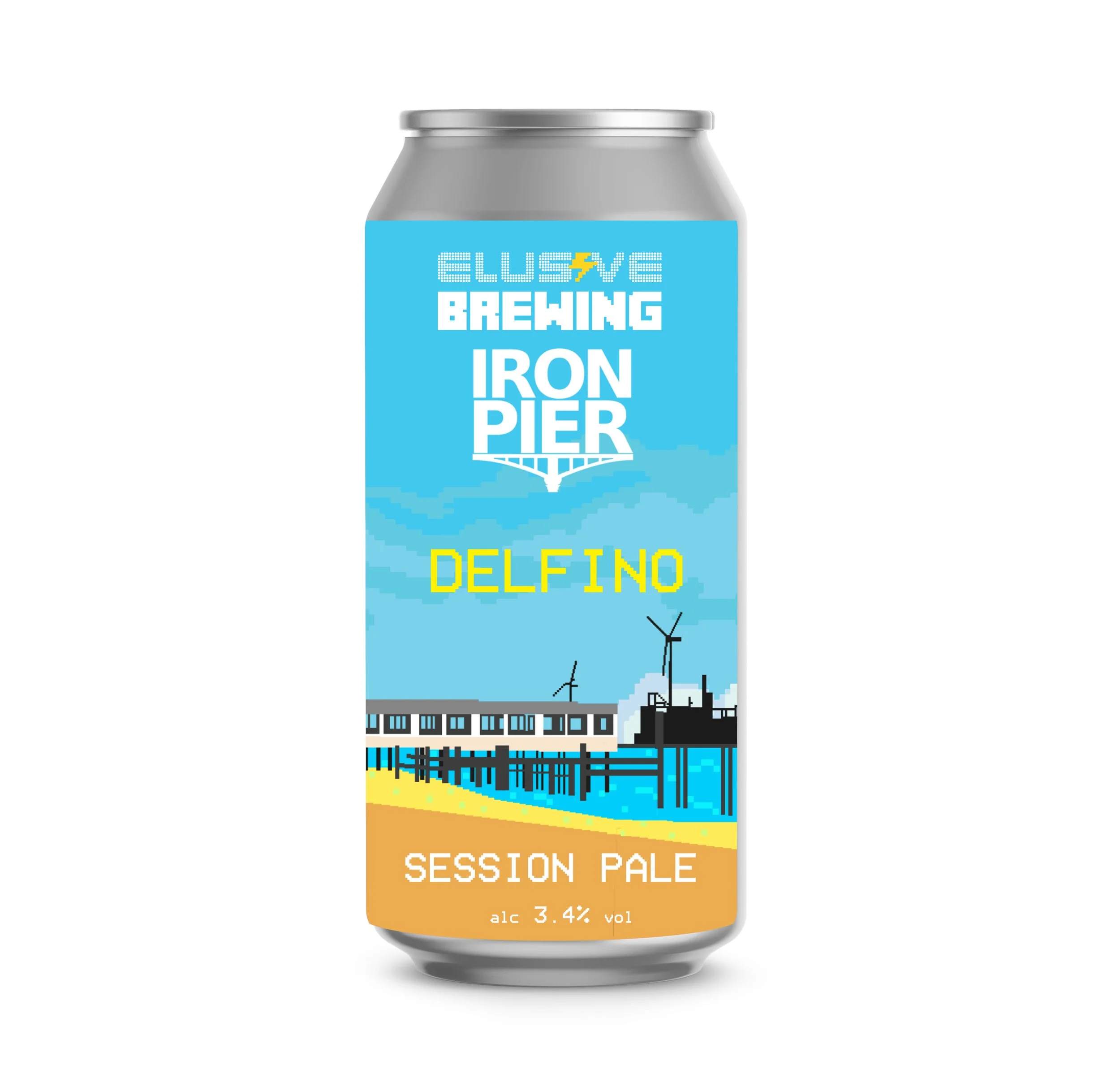 Elusive Brewing - Delfino Pale Ale 3.4% 440mL 