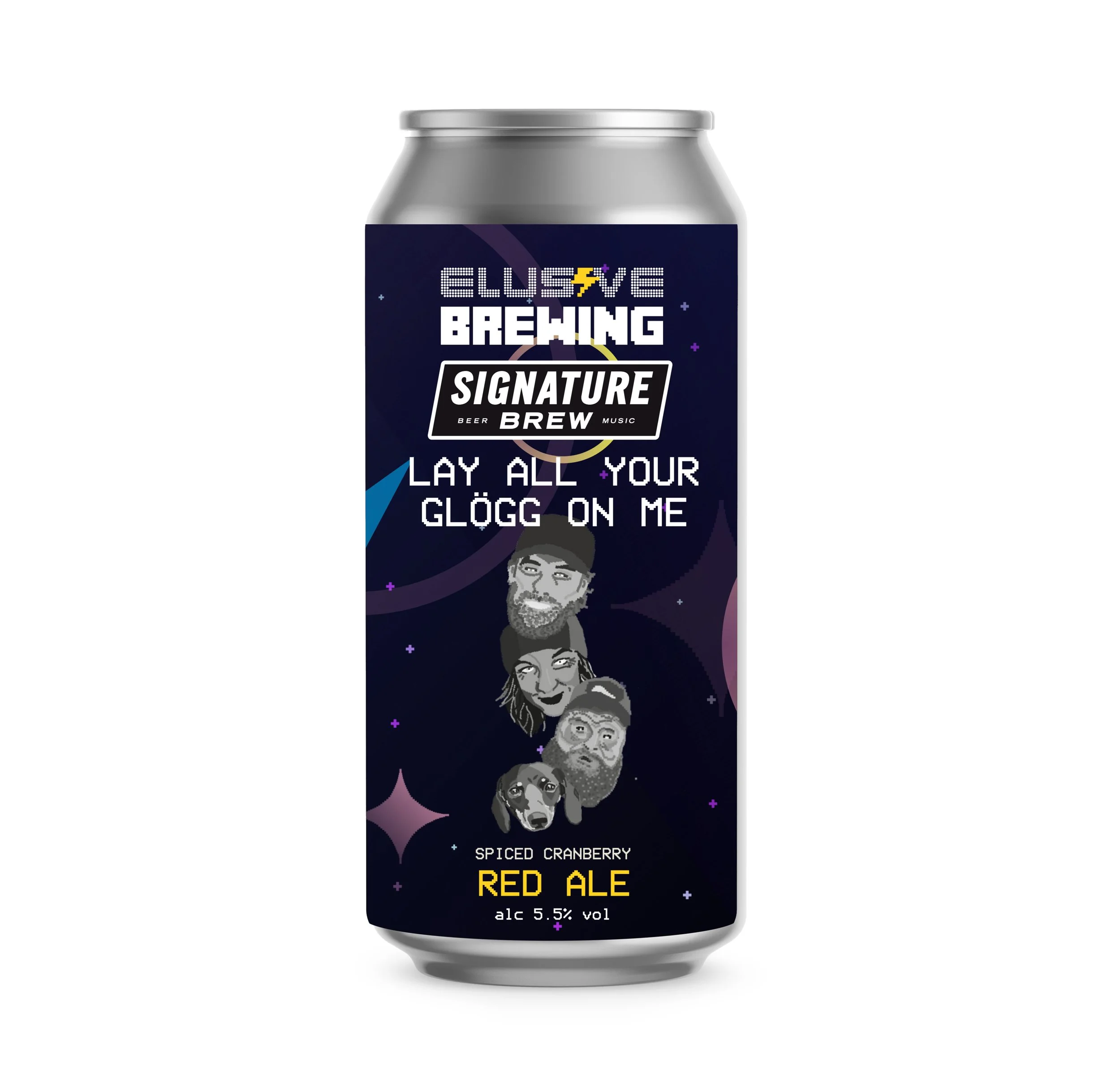 Elusive Brewing - Lay All Your Glogg On Me 5.5% Spiced Cranberry Red Ale 440ML (BBE MAY 2024) Elusive Brewing - Lay All Your Glogg On Me 5.5% Spiced Cranberry Red Ale 440ML (BBE MAY 2024)