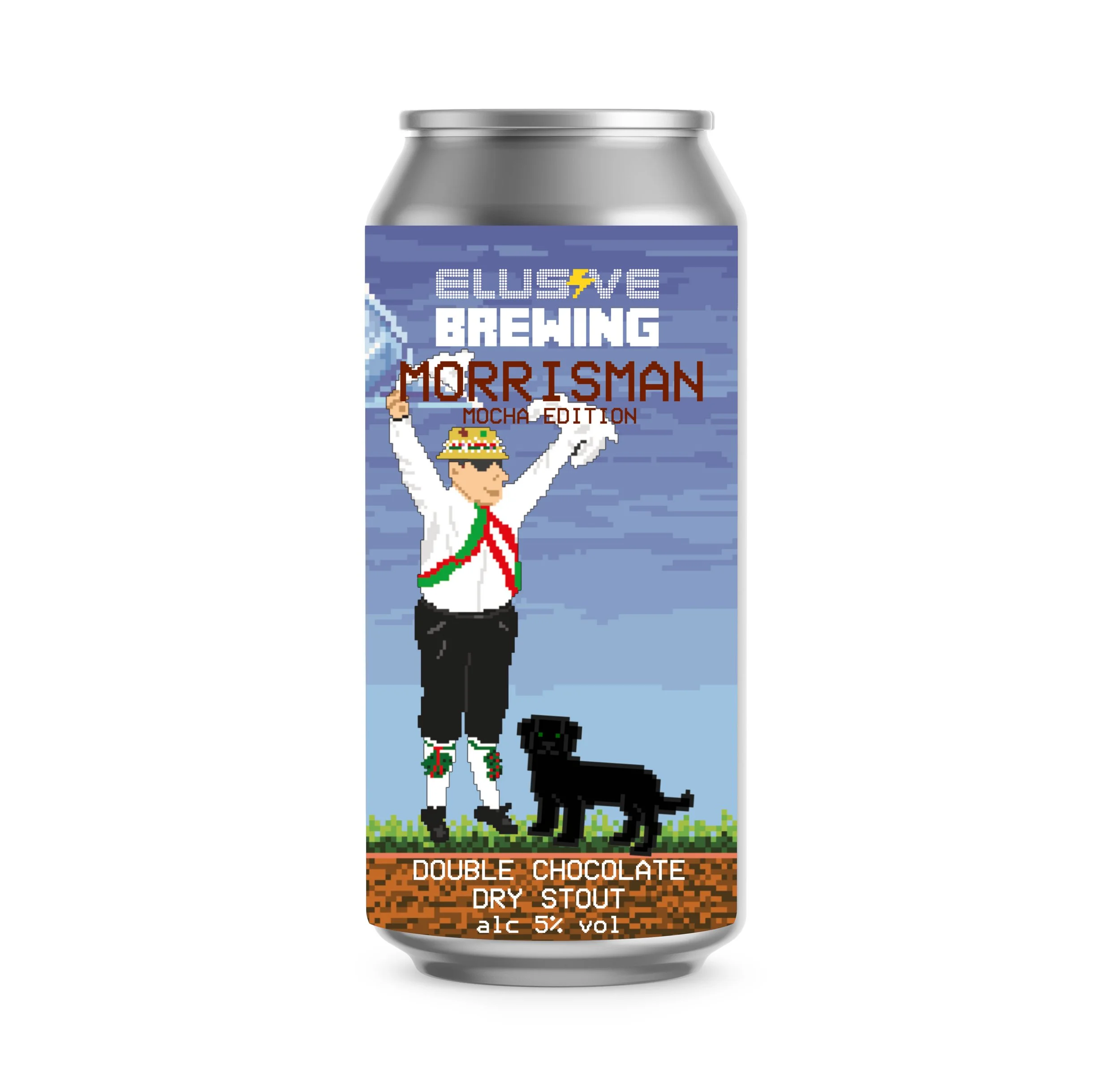 Elusive Brewing - Morrisman Chocolate Stout - Mocha Edition 5% 440ML 
