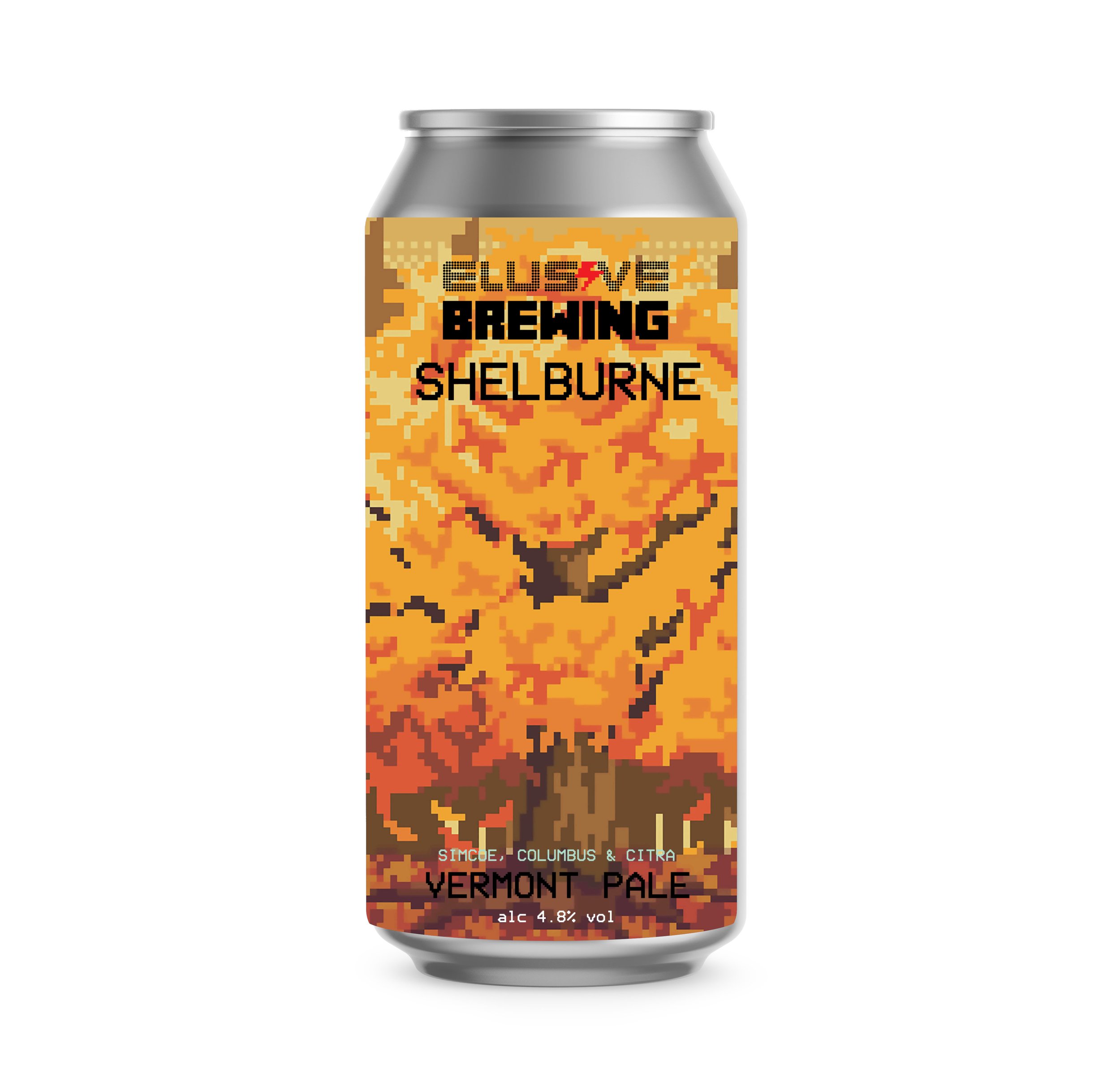 Elusive Brewing - Shelburne 4.8% Vermont Pale Ale 440Ml Elusive Brewing - Shelburne 4.8% Vermont Pale Ale 440Ml